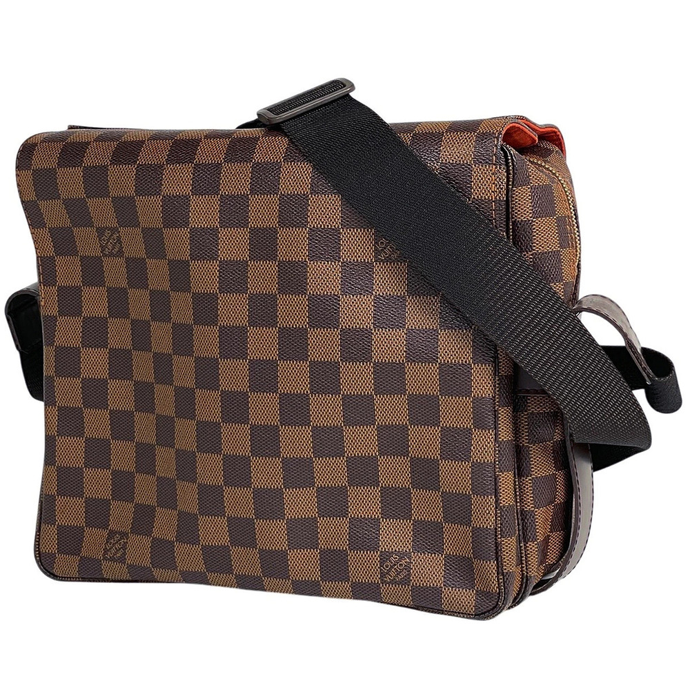 Louis Vuitton Naviglio Shoulder Bag Damier Brown